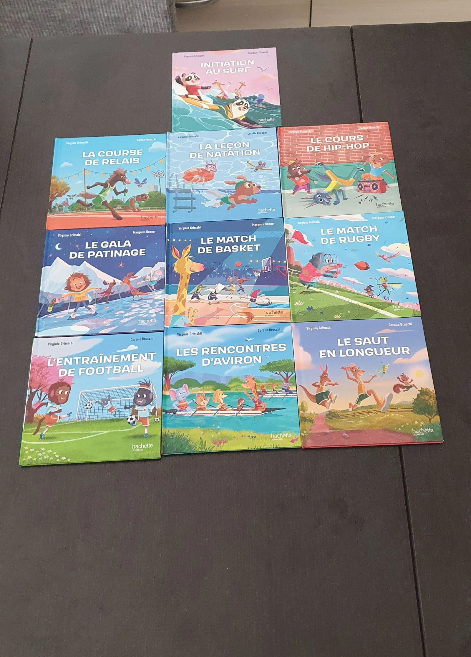 10 livres de la collection "esprit sportif"